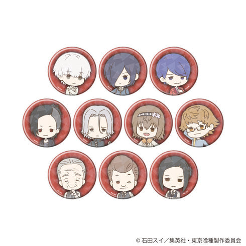 『東京喰種』ホログラム缶バッジ(57mm)05/ブラインド(全10種)(レトロアートイラスト)【BOX】【202608再販】