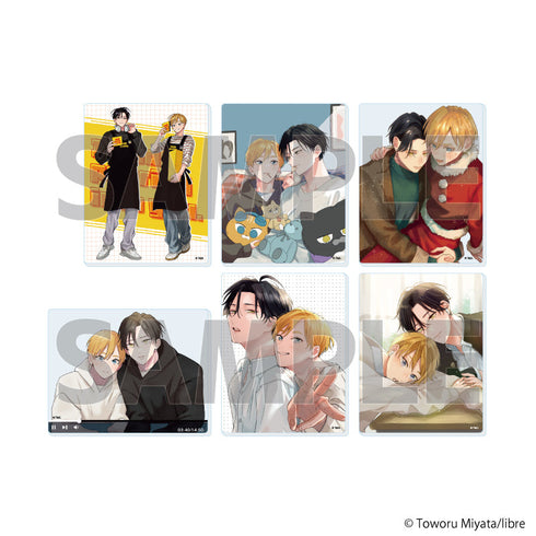 『君に注ぐ100dB』アクリルカード01/コンプリートセット(全6種)(公式&描き下ろしイラスト)