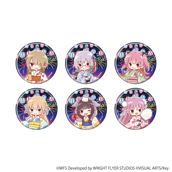 『ヘブンバーンズレッド』缶バッジ22/浴衣ver. 第31A部隊 コンプリートセット(全6種)(グラフアートイラスト)