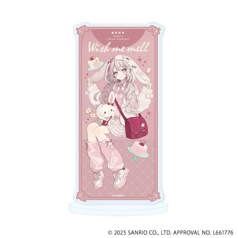 『赤倉×サンリオキャラクターズ』アクリルスタンド28/ウィッシュミーメル(コラボイラスト)【202608再販】
