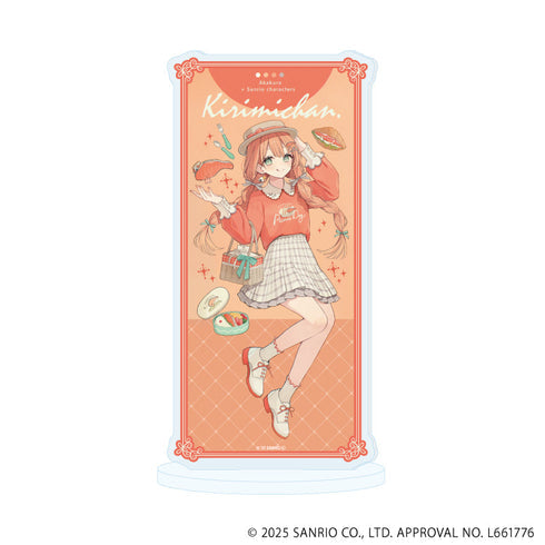 『赤倉×サンリオキャラクターズ』アクリルスタンド31/KIRIMIちゃん.(コラボイラスト)【202608再販】