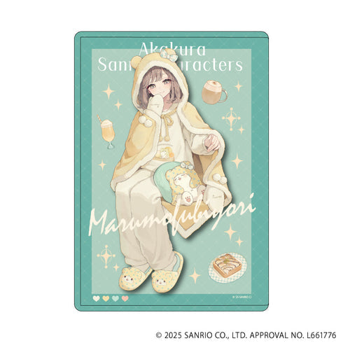 『赤倉×サンリオキャラクターズ』キャラクリアケース32/まるもふびより(コラボイラスト)【202608再販】