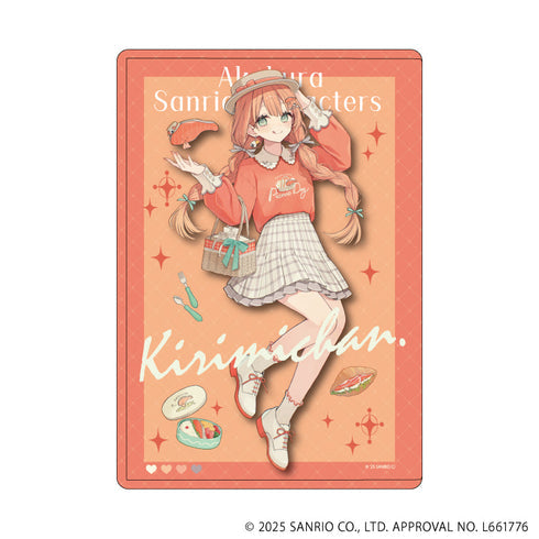 『赤倉×サンリオキャラクターズ』キャラクリアケース33/KIRIMIちゃん.(コラボイラスト)【202608再販】