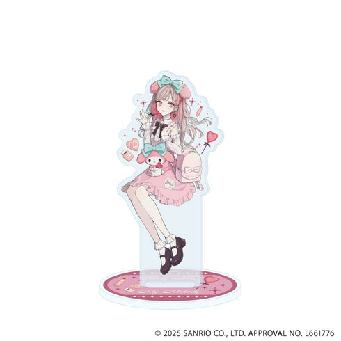 『赤倉×サンリオキャラクターズ』アクリルスタンド39/マイメロディ(コラボイラスト)【202608再販】