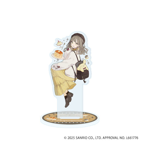 『赤倉×サンリオキャラクターズ』アクリルスタンド42/ポムポムプリン(コラボイラスト)【202608再販】