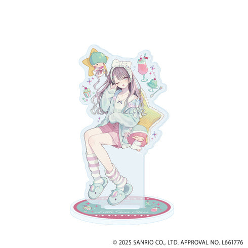 『赤倉×サンリオキャラクターズ』アクリルスタンド43/リトルツインスターズ(コラボイラスト)【202608再販】