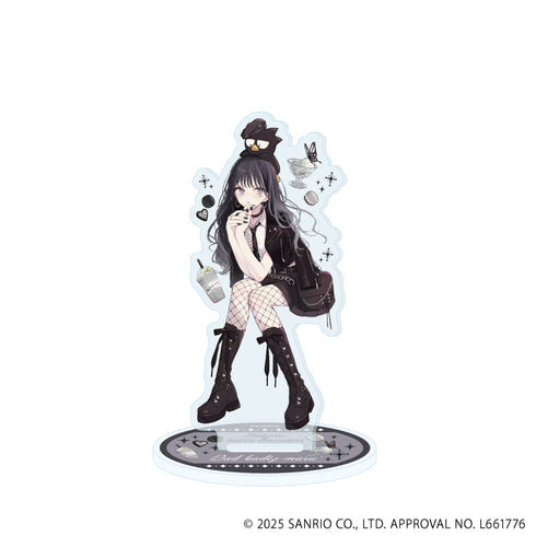 『赤倉×サンリオキャラクターズ』アクリルスタンド49/バッドばつ丸(コラボイラスト)【202608再販】