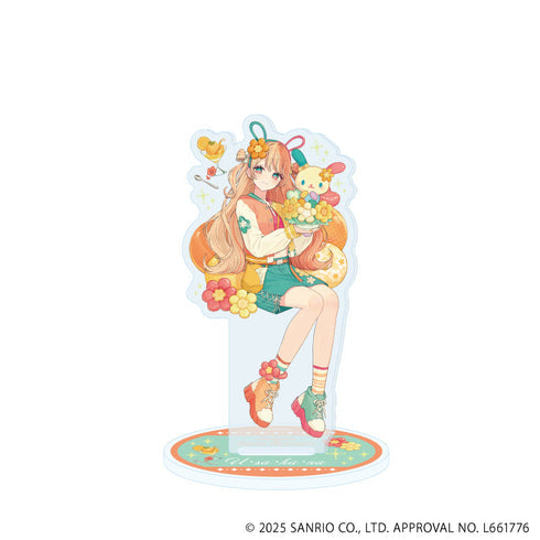 『赤倉×サンリオキャラクターズ』アクリルスタンド50/ウサハナ(コラボイラスト)【202608再販】