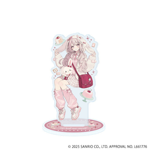 『赤倉×サンリオキャラクターズ』アクリルスタンド52/ウィッシュミーメル(コラボイラスト)【202608再販】