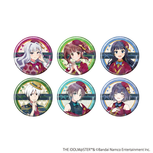 『アイドルマスターシリーズ』ホログラム缶バッジ(57mm)01/コンプリートセット(全6種)(描き下ろしイラスト)
