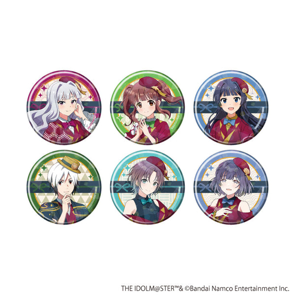 『アイドルマスターシリーズ』ホログラム缶バッジ(57mm)01/コンプリートセット(全6種)(描き下ろしイラスト)