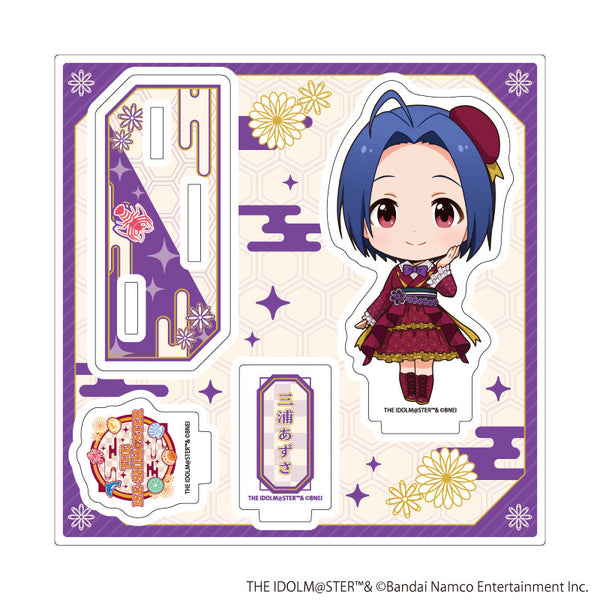 『アイドルマスターシリーズ』アクリルスタンドプレート34/三浦あずさ(ミニキャライラスト)