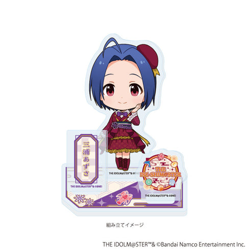 『アイドルマスターシリーズ』アクリルスタンドプレート34/三浦あずさ(ミニキャライラスト)