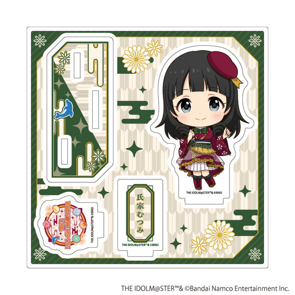 『アイドルマスターシリーズ』アクリルスタンドプレート37/氏家むつみ(ミニキャライラスト)