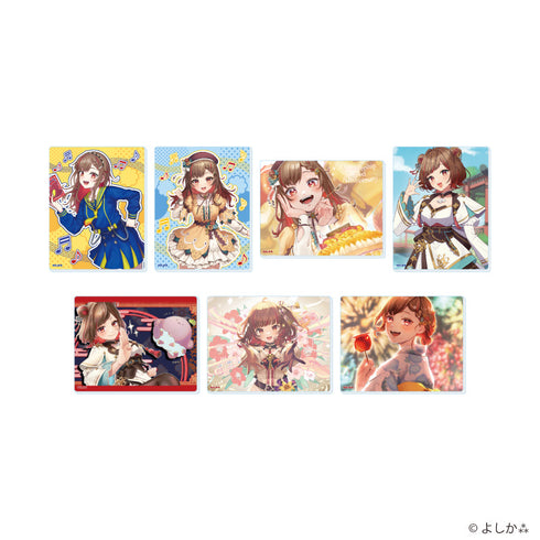 『よしか⁂』アクリルカード01/コンプリートセット(全7種)(公式&描き起こしイラスト)