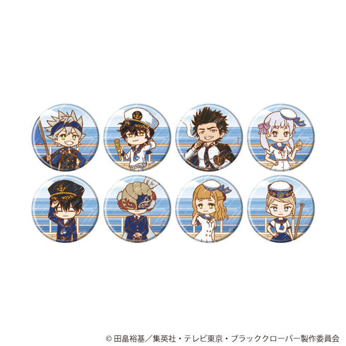 『ブラッククローバー』缶バッジ21/マリンver. ブラインド(全8種)(グラフアートイラスト)【BOX】【202608再販】