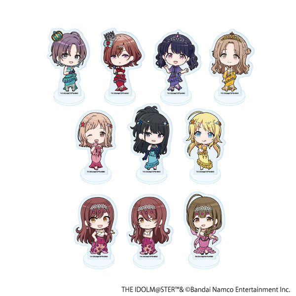 『アイドルマスター シャイニーカラーズ』アクリルぷちスタンド02/宝石人魚ver. コンプリートセット(全10種)(ミニキャライラスト)