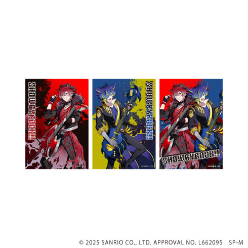 『SHOW BY ROCK!!』L版ブロマイド3枚セット01/対バンver. クロウ&ヤス(描き下ろしイラスト)
