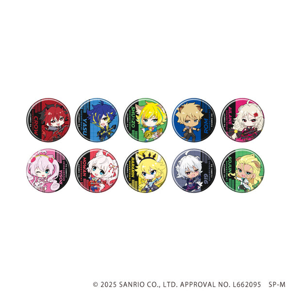 『SHOW BY ROCK!!』缶バッジ50/対バンver. コンプリートセット(全10種)(ミニキャライラスト)