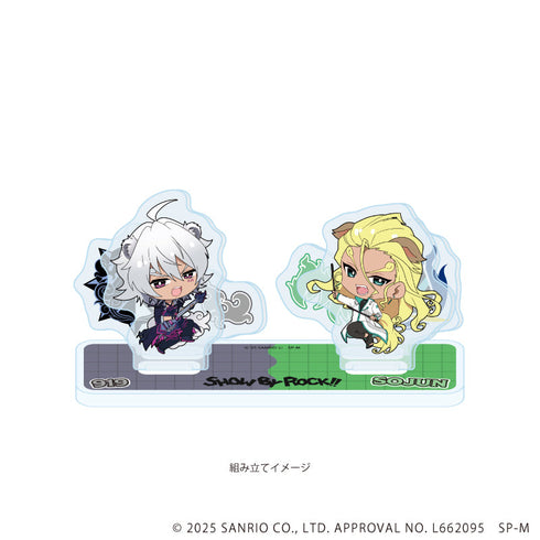 『SHOW BY ROCK!!』アクリルスタンドプレート63/対バンver. 双循&919(ミニキャライラスト)