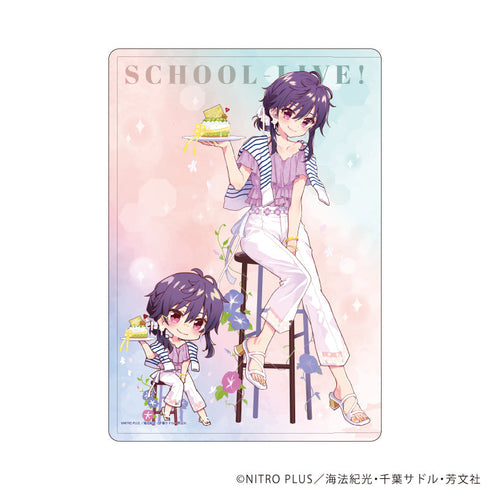 『がっこうぐらし!』キャラクリアケース03/恵飛須沢胡桃A(描き下ろしイラスト)