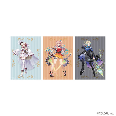 『白猫プロジェクト』L版ブロマイド3枚セット03/ルウシェ/サテラ/ジーク(公式&描き下ろしイラスト)