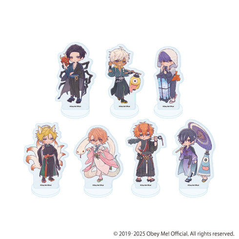 『Obey Me! Nightbringer』アクリルぷちスタンド19/百鬼夜行ver. ブラインド(全7種)(レトロアートイラスト)【BOX】【202608再販】