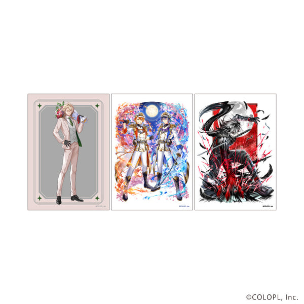 『クイズRPG 魔法使いと黒猫のウィズ』L版ブロマイド3枚セット03/C(公式イラスト)