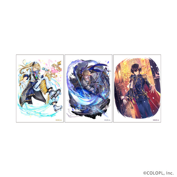 『クイズRPG 魔法使いと黒猫のウィズ』L版ブロマイド3枚セット07/G(公式イラスト)