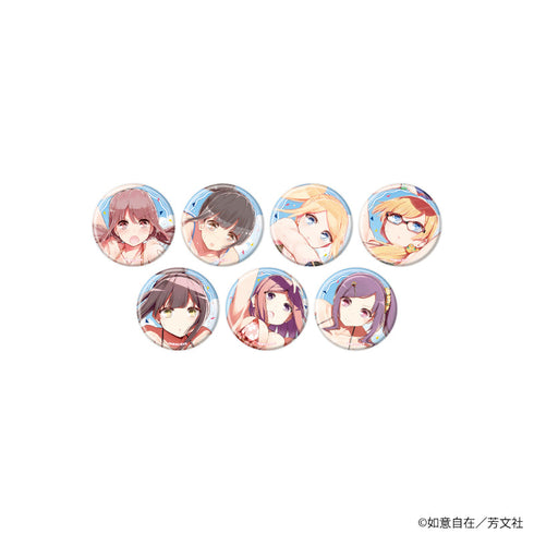 『はるかなレシーブ』缶バッジ01/コンプリートセット(全7種)(公式イラスト)
