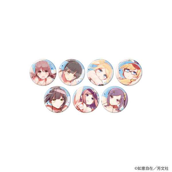 『はるかなレシーブ』缶バッジ01/コンプリートセット(全7種)(公式イラスト)