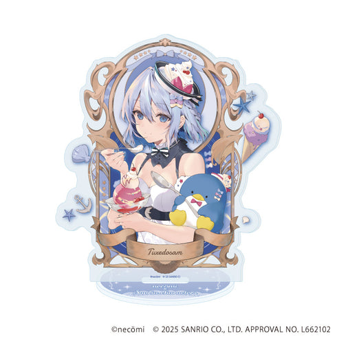 『necomi×サンリオキャラクターズ』アクリルスタンド03/タキシードサム(コラボイラスト)