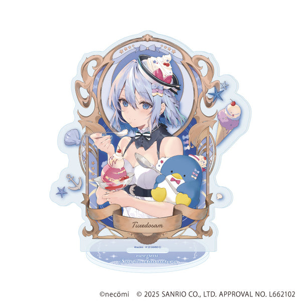 『necomi×サンリオキャラクターズ』アクリルスタンド03/タキシードサム(コラボイラスト)