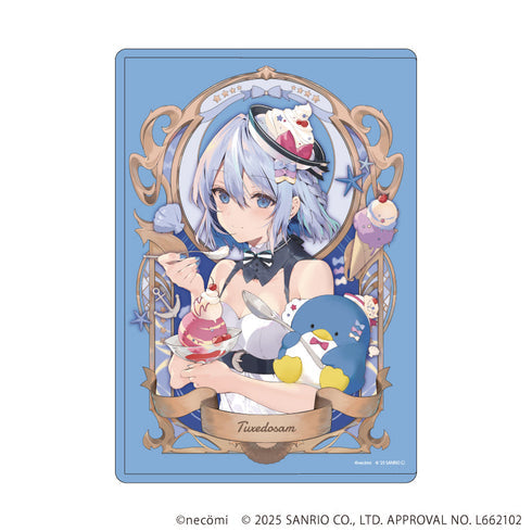『necomi×サンリオキャラクターズ』キャラクリアケース03/タキシードサム(コラボイラスト)【202609再販】