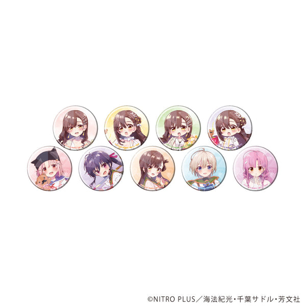 『がっこうぐらし!』ホログラム缶バッジ(57mm)08/コンプリートセット(全9種)(公式&描き下ろしイラスト)