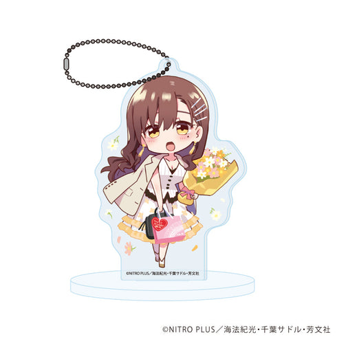 『がっこうぐらし!』アクリルスタンドキーホルダー10/若狭悠里A(描き下ろしイラスト)