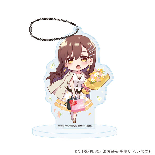 『がっこうぐらし!』アクリルスタンドキーホルダー10/若狭悠里A(描き下ろしイラスト)