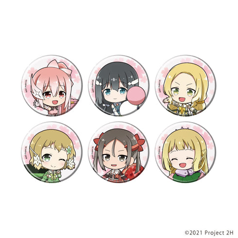 『結城友奈は勇者である 大満開の章』缶バッジ03/コンプリートセット(全6種)(ミニキャライラスト)