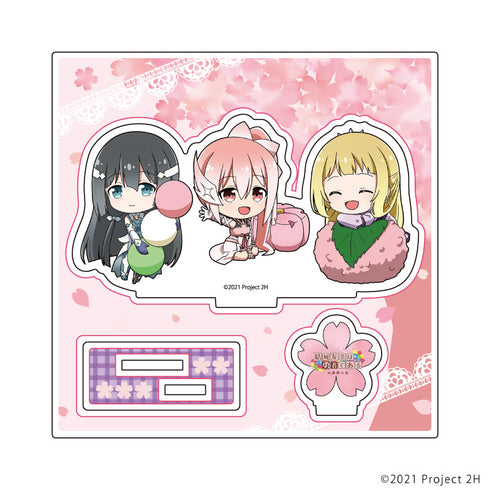 『結城友奈は勇者である 大満開の章』アクリルスタンドプレート01/結城友奈&東郷美森&乃木園子(ミニキャライラスト)