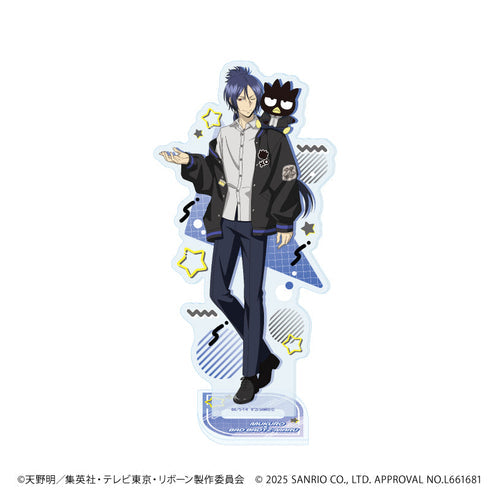 『家庭教師ヒットマンREBORN!×SANRIO CHARACTERS』アクリルスタンド44/六道骸×バッドばつ丸(コラボイラスト)【202608再販】