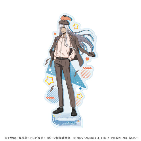 『家庭教師ヒットマンREBORN!×SANRIO CHARACTERS』アクリルスタンド47/スクアーロ×KIRIMIちゃん.(コラボイラスト)【202608再販】
