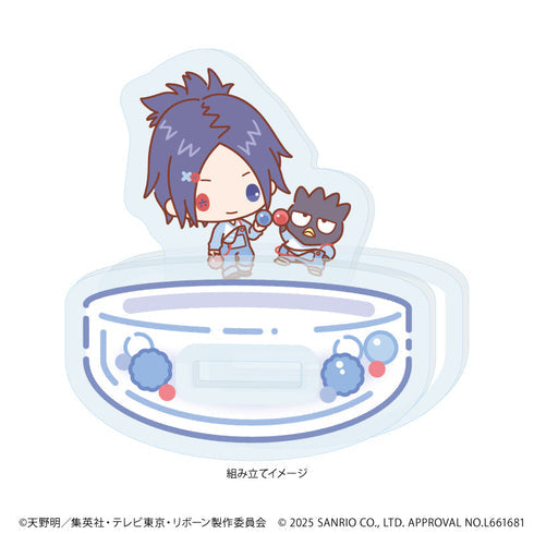 『家庭教師ヒットマンREBORN!×SANRIO CHARACTERS』ゆらゆらアクリルスタンド06/六道骸×バッドばつ丸(コラボイラスト)【202608再販】
