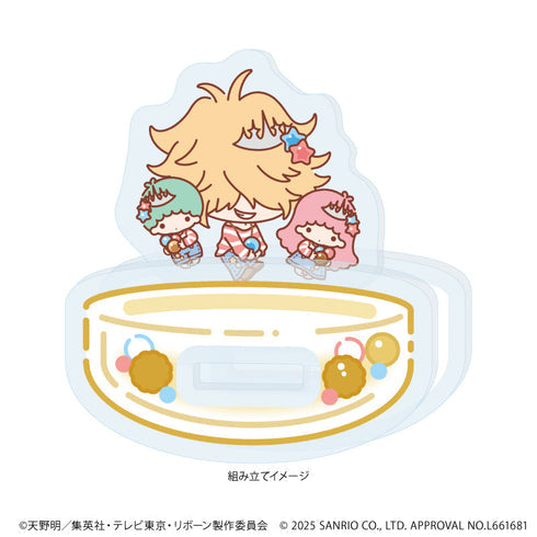 『家庭教師ヒットマンREBORN!×SANRIO CHARACTERS』ゆらゆらアクリルスタンド10/ベルフェゴール×リトルツインスターズ(コラボイラスト)【202608再販】