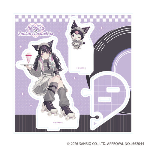 『赤倉×サンリオキャラクターズ』アクリルスタンドプレート02/クロミ(コラボイラスト)【202610再販】