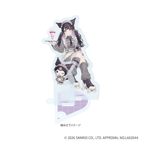 『赤倉×サンリオキャラクターズ』アクリルスタンドプレート02/クロミ(コラボイラスト)【202610再販】