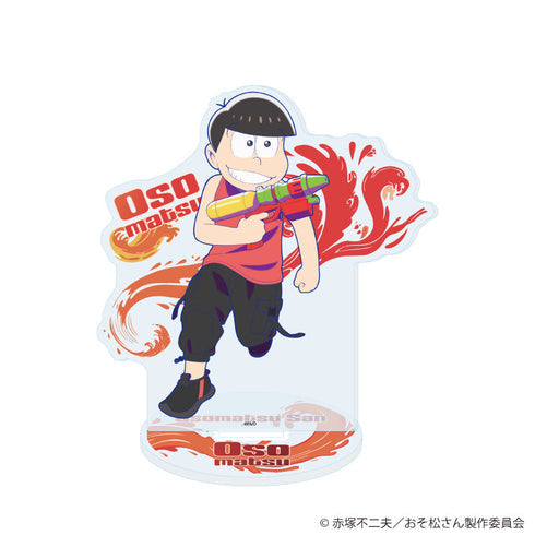 『おそ松さん』アクリルスタンド01/おそ松 ウォーターフェスver.(描き下ろしイラスト)【202608再販】
