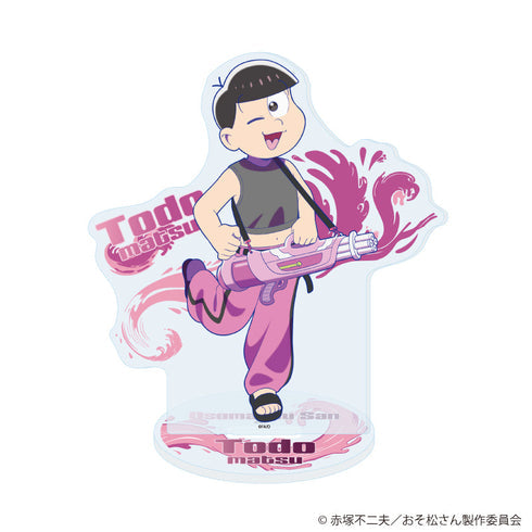 『おそ松さん』アクリルスタンド06/トド松 ウォーターフェスver.(描き下ろしイラスト)【202608再販】