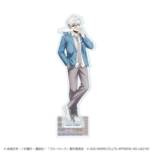 『ブルーロック×サンリオキャラクターズ』アクリルスタンド31/凪 誠士郎×シナモロール(コラボイラスト)