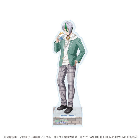 『ブルーロック×サンリオキャラクターズ』アクリルスタンド33/乙夜 影汰×ぐでたま(コラボイラスト)