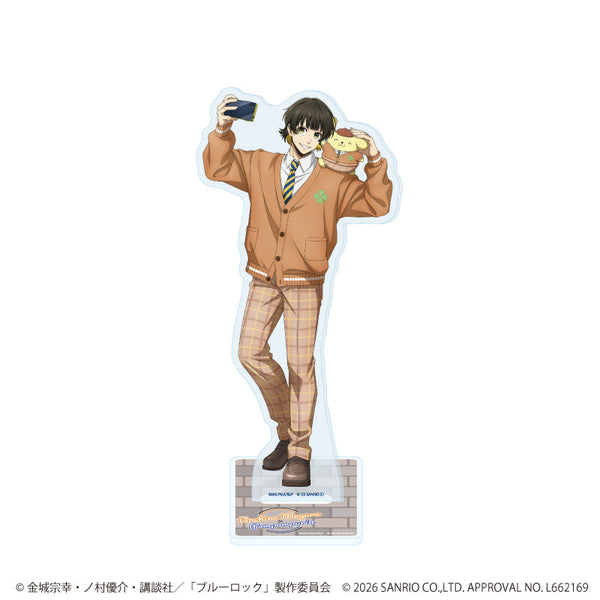『ブルーロック×サンリオキャラクターズ』アクリルスタンド35/蜂楽 廻×ポムポムプリン(コラボイラスト)